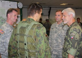 The home straight at Exercise Saber Junction 2014  - 2