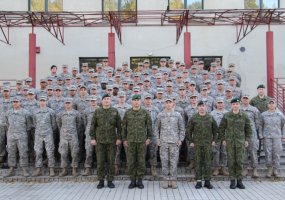 Lithuanian soldiers farewelled the third rotation of their colleagues from the United States  - 2