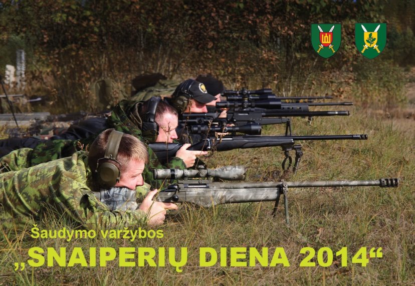 Šaudymo varžybose „Snaiperių diena“ varžysis geriausi jėgos struktūrų snaiperiai