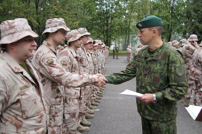 Vaidotėnai atsisveikino su III-ąja parengtojo rezervo karių laida