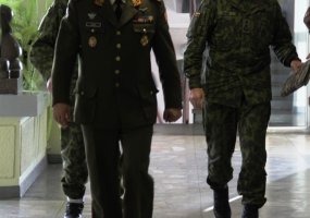 Lietuvos kariuomenės vadas lankėsi Sausumos, Krašto apsaugos savanorių pajėgų ir Mokymo ir... - 4