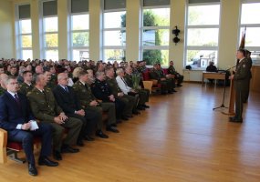 Lietuvos kariuomenės mokyklos viršininko pareigas pradeda eiti plk. ltn. Stasys Paldūnas - 1