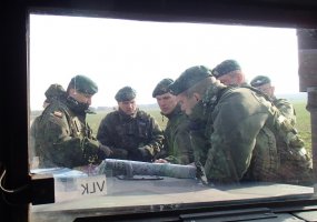Baigėsi brigados „Geležinis Vilkas“ štabo vertinamosios pratybos  „Stiprus vilkas 2014“  - 1