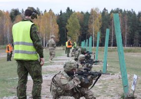 JAV Sausumos pajėgų Europoje vadas aplankė Lietuvos ir JAV karius - 4