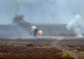 Lietuvos ir JAV kariai prieštankiniais ginklais naikino šarvuotą techniką - 4