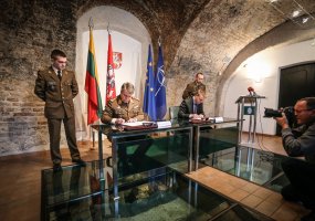Lietuvos kariuomenė bendradarbiaus su Kauno „Žalgirio“ krepšinio klubu - 1