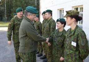 Lietuvos kariuomenės ir Sausumos pajėgų vadų vizitas Kęstučio batalione - 4