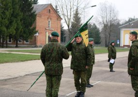 Husarų bataliono kuopoms įteiktos naujos kuopų vėliavėlės - 3