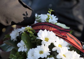 Minint mirusiųjų dieną iškilmingai atidengtas paminklas brg. gen. Kaziui Veverskiui  - 5