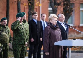 The newly generated response force of Lithuania presented to the supreme command in Alytus - 4