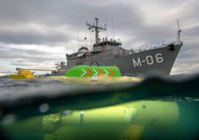 SNMCMG1 under the Lithuanian leadership attended naval exercise in the United Kingdom  - 1