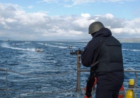 SNMCMG1 under the Lithuanian leadership attended naval exercise in the United Kingdom  - 3