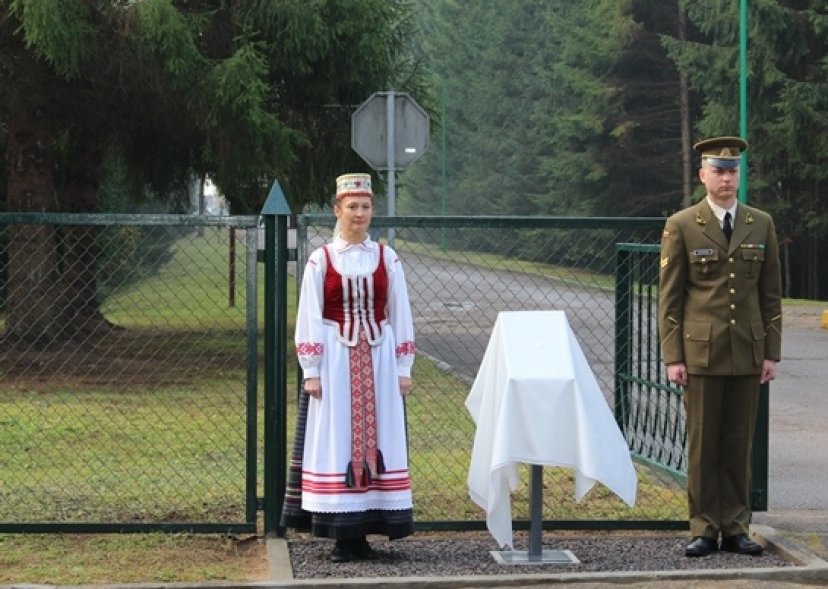 Atidengta atminimo lenta Lietuvos laisvės armijos kūrėjui brigados generolui Kaziui Veverskiui
