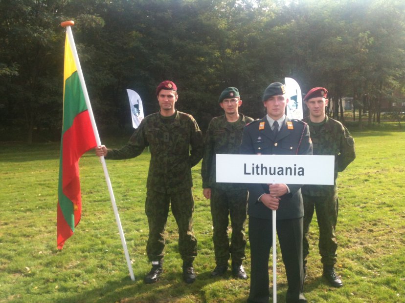 Lietuvos kariai dalyvavo Pasaulio kariškių maratono čempionate
