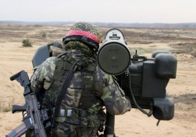 Pirmą kartą tarptautinės pratybose dalyvaujantys Čekijos oro gynybos kariai pėstininkus nuo oro... - 6