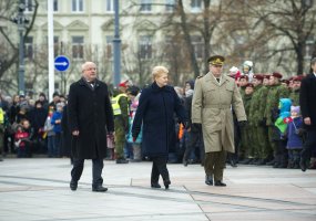 Lietuvos kariuomenės dienos renginius vainikavo iškilminga karių rikiuotė - 1