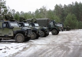 Lietuvos ir Danijos kariai įgūdžius lavina žvalgybos padalinių pratybose  - 2