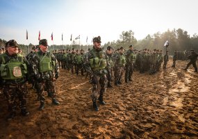 Multinational Exercise Iron Sword 2014 declared open in Pabradė and in Rukla - 2