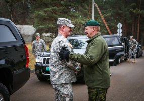 A U.S. delegation visited Exercise Iron Sword 2014  - 1