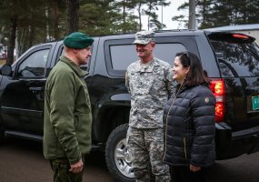 A U.S. delegation visited Exercise Iron Sword 2014  - 2