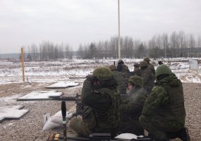 Mokymo centre parengti kariai gebės efektyviai valdyti M2HB kulkosvaidį - 1
