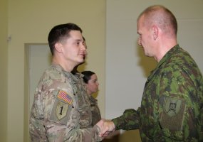 Lietuvos kariai atsisveikino su ketvirtąja JAV karių pamaina - 2