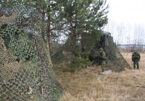 Ulonų bataliono kariai treniravosi Alytaus mieste  - 5