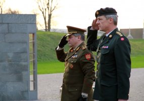 Lietuvos ir Danijos kariuomenių vadai aptarė karinį bendradarbiavimą - 1