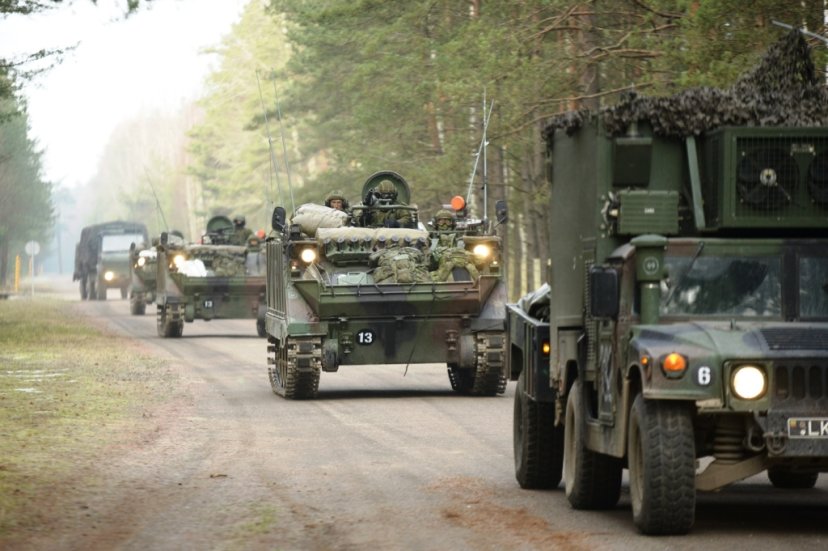 Baigėsi pirmosios Lietuvos kariuomenės greitojo reagavimo pajėgų kovinės grupės pratybos