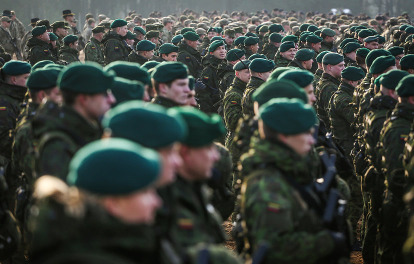 Lietuvos kariuomenės budintys vienetai grįžo prie įprastinio budrumo lygio