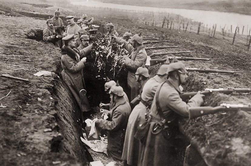 1914: fronto Kalėdų stebuklas 