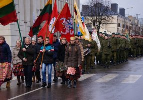 Sausumos pajėgų kariai pagerbė Laisvės gynėjus - 1