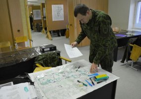 Juozo Lukšos mokymo centre vyksta Kovinės inžinerinės paramos planavimo kursas - 2