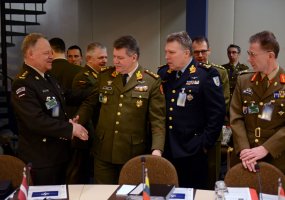 NATO Military Committee in Brussels agreed on a security solution particularly relevant to... - 1