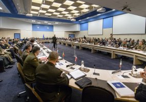 NATO Military Committee in Brussels agreed on a security solution particularly relevant to... - 4