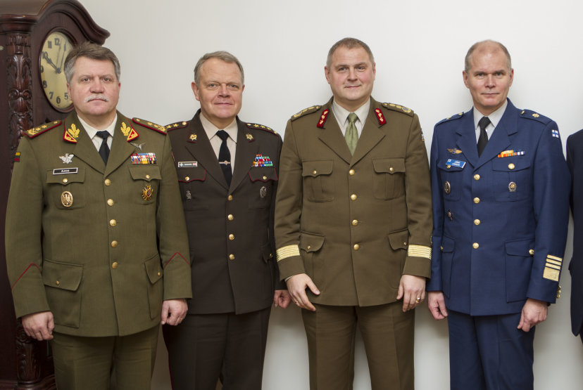 Chief of Defence of Lithuania discussed cyber and regional NATO security in Estonia