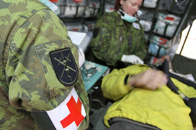 Šių metų Lietuvos kariuomenės parengtojo rezervo karių mokymų ciklą pradeda medikai  