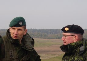 Brigados „Geležinis Vilkas“ vadas dalyvauja Danijos divizijos vadų konferencijoje Danijoje - 1