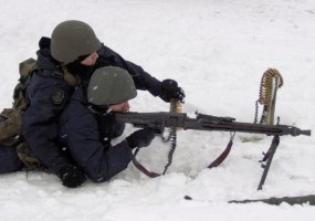 Baigėsi MG-3 kulkosvaidžio kulkosvaidininko kursas - 1