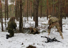 Lietuvos ir JAV kariai tęsia bendrą karinį rengimą - 3