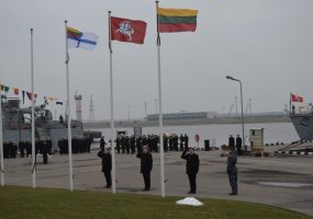 Karinių jūrų pajėgų kariai paminėjo Valstybės atkūrimo dieną - 3
