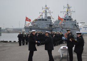 Karinių jūrų pajėgų kariai paminėjo Valstybės atkūrimo dieną - 5