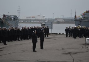 Karinių jūrų pajėgų kariai minėjo Lietuvos valstybės atkūrimo dieną - 3