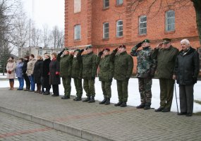 Marijampolės įgula minėjo Lietuvos valstybės atkūrimo dieną - 1