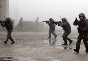 Troops respond to threats of hybrid warfare at Exercise Interaction 2015 - 1
