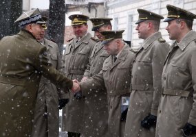 Lietuvoje su oficialiu vizitu lankėsi Lenkijos kariuomenės vadas generolas Mieczyslawas Gocul - 2