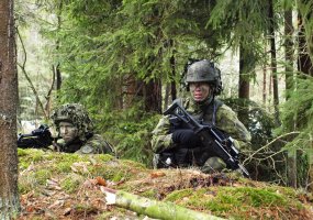 Pratybose „Geležinis kumštis“ kariai treniravosi vykdyti patruliavimo užduotys - 2
