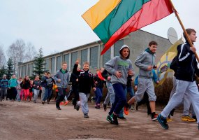 Rukloje tradicinis bėgimas Lietuvos Nepriklausomybės atkūrimo dienai paminėti - 5