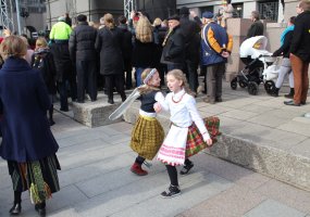 Lietuvos kariuomenės mokykla minėjo Lietuvos nepriklausomybės atkūrimo 25-ąsias metines - 6