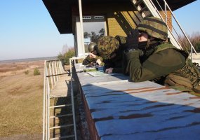 Karo akademijos kariūnai mokėsi netiesioginės ugnies iškvietimo subtilybių  - 3